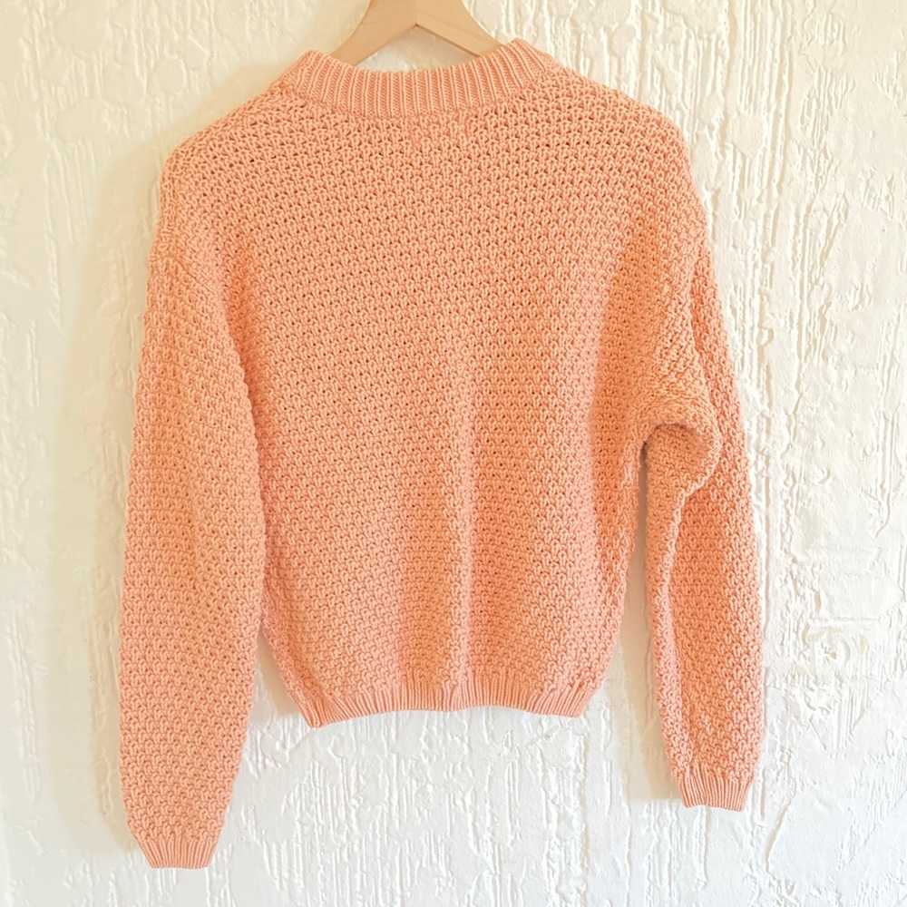 Universal Thread Pink Chunky Knitted Sweater Size… - image 7